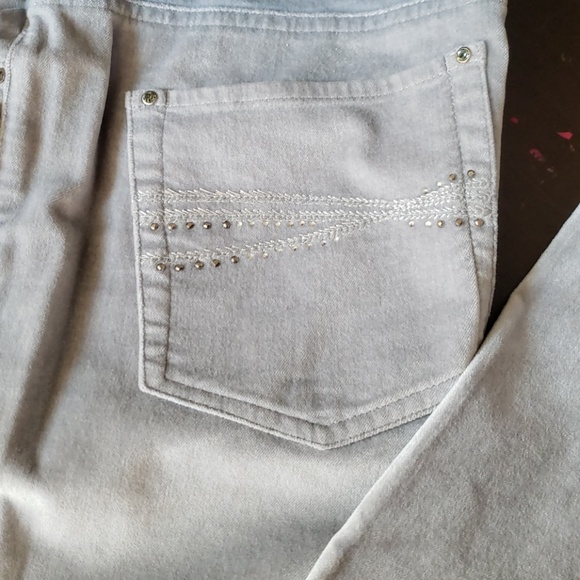 WHBM BRUSHED VELVET PANTS WORN ONCE - Picture 4 of 7